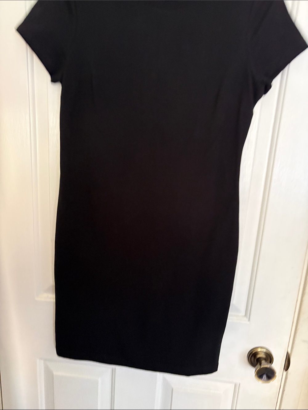 Old Navy Black Short-Sleeve Women’s Tee Dress